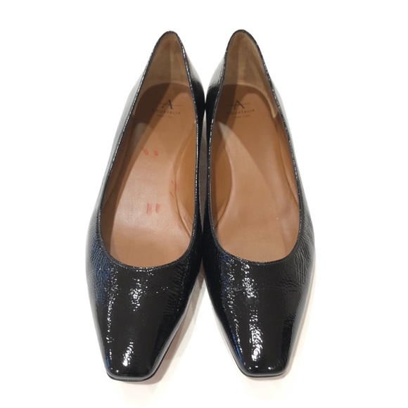 Aquatalia Marcella Weatherproof Leather Flats - Picture 1 of 7
